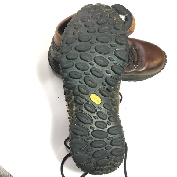 Merrell Women's Chameleon Dark Brown GoreTex Vibram Hiking Boots Size 9 - Picture 10 of 12
